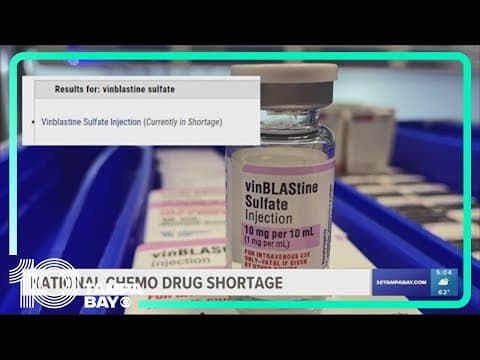 American Cancer Society asks Congress to mitigate cancer drug shortage