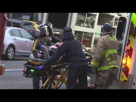 Woman hit by car in Little Italy; authorities searching for driver