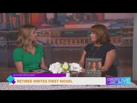 Local author writes first novel