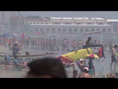 Warning about sand and beach safety