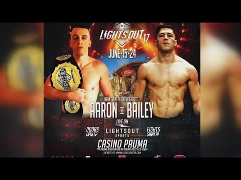 Former Charger Shawn Merriman brings Lights Out Xtreme Fighting to Casino Pauma