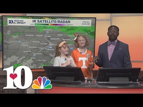 Meet our Mini Meteorologists: Savannah Cox and Emma Wilson