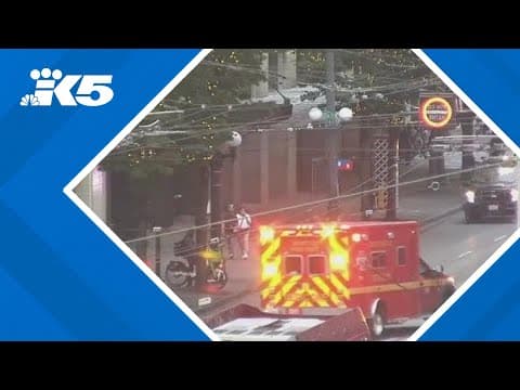 Suspect on the loose after stabbing aboard bus in Seattle