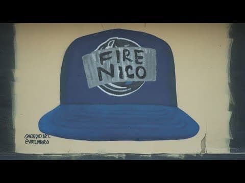 'Fire Nico' mural goes up in Dallas before Luka's return