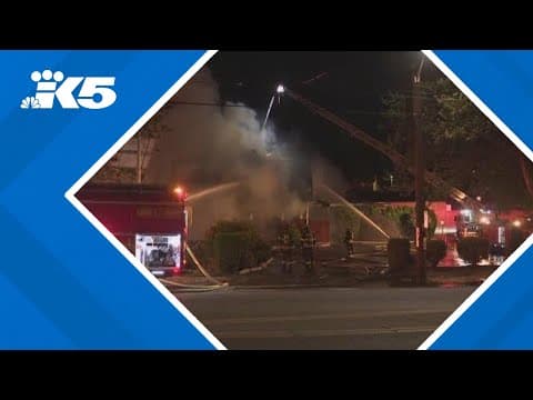 BREAKING: Suspected arson at Seattle funeral home