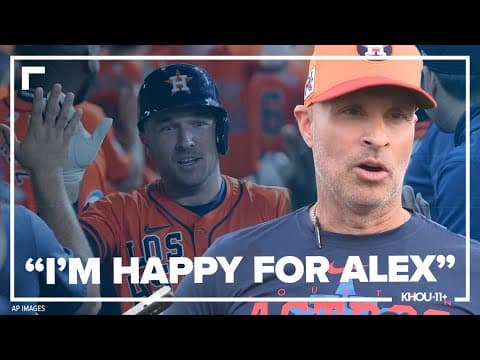 Houston Astros leadership, fans react to Alex Bregman news