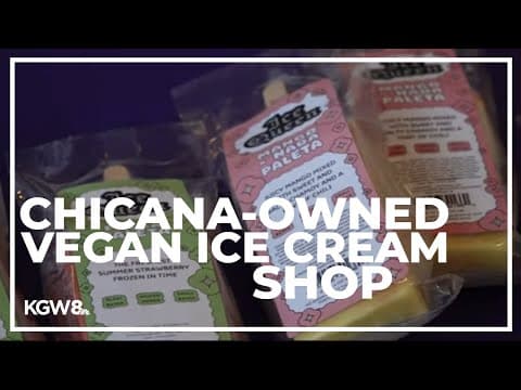 Chicana-owned vegan ice cream shop opens first storefront in Southeast Portland