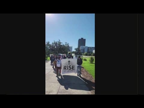 Rise St. James rallies outside state capitol, pushing for environmental safety in Louisiana