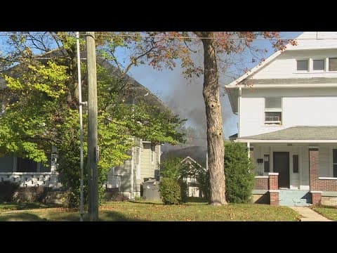Firefighters puts out east Indy house fire, rescues cat; 1 cat still missing