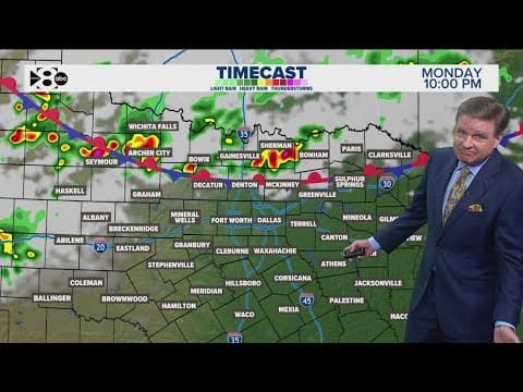 DFW Weather: Showers possible Tuesday as summer heat persists