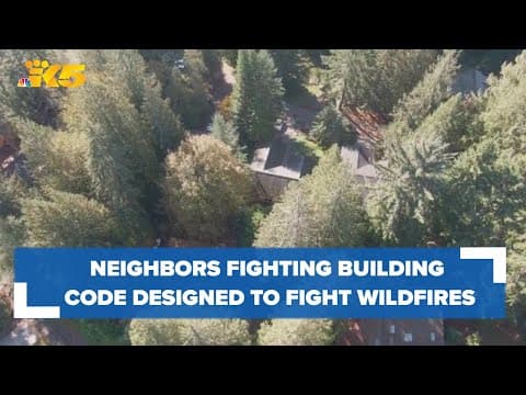 Neighbors push back on new building codes designed to fight wildfires