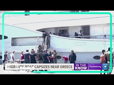 At least 79 dead after overcrowded migrant vessel sinks off Greece; hundreds may be missing