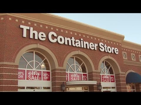 North Texas-based The Container Store files for bankruptcy