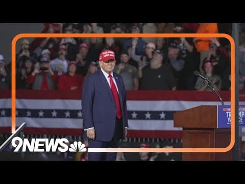 Donald Trump to visit Aurora, Colorado, for campaign rally