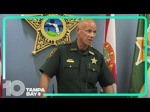 Pinellas Sheriff Bob Gualtieri gives details of homicide investigation