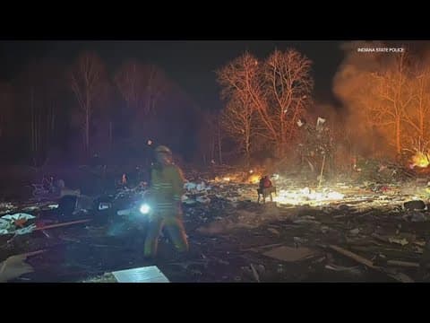 Body found after explosion levels Dubois County home
