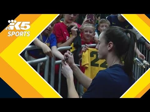Fans flock to Seattle's Climate Pledge Arena to experience 'Caitlin Clark effect'