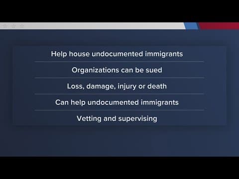 Proposed bill would restrict nonprofits working with undocumented immigrants