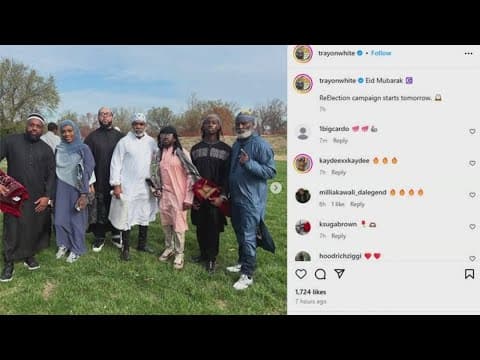 Expelled Councilmember Trayon White is running for reelection in the special election