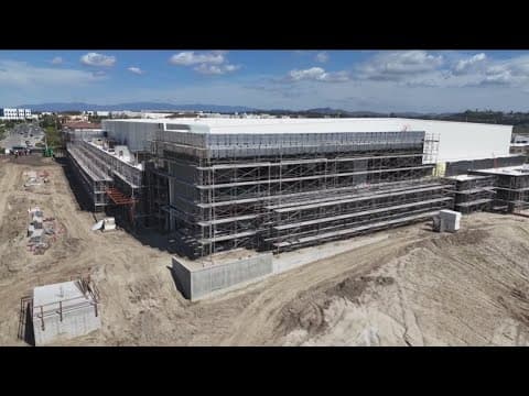 Frontwave arena in Oceanside nears completion