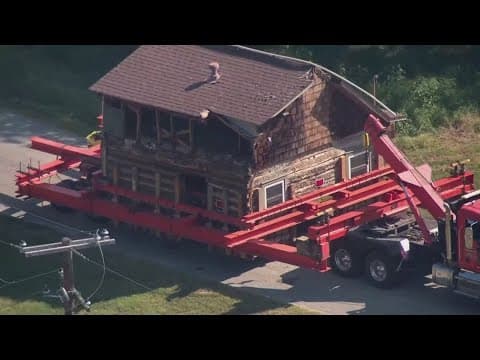 Historic log cabin moved to new home in North Texas