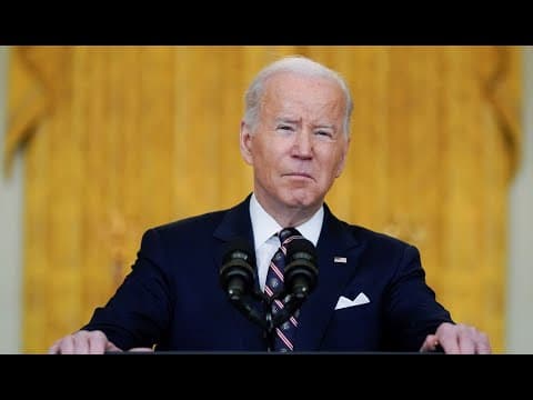 President Biden addresses the nation as Russia attacks Ukraine
