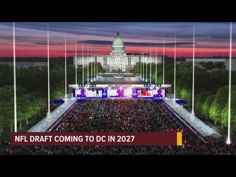 NFL Draft coming to DC in 2027, artist renderings released