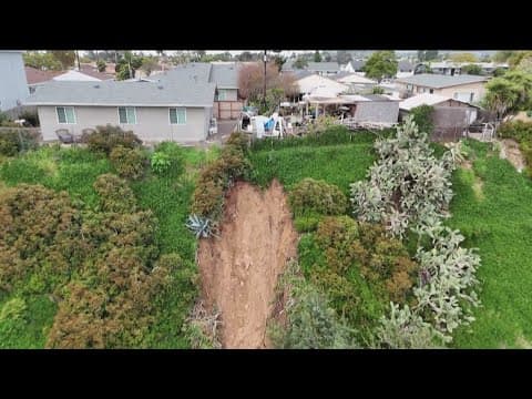 Residents concerned about landslide behind their homes