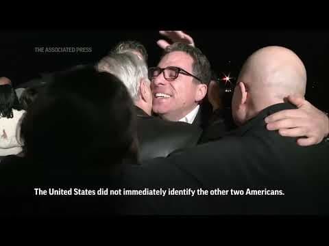 5 Americans detained in Iran arrive in US