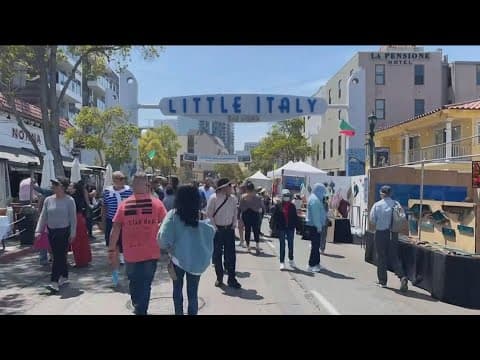 Thousands enjoy annual Art Walk in Little Italy