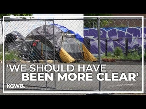 Owners of restaurant in southeast Portland faced with homeless camping on property