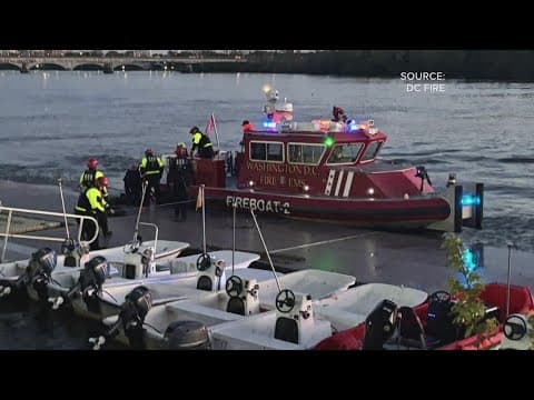 Woman rescued from Potomac River in DC