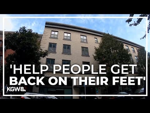 Downtown Portland's newest affordable housing project opens