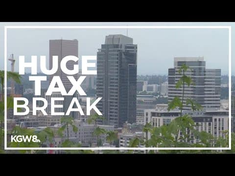 Portland offers new tax break for businesses
