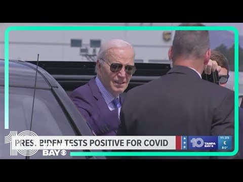 President Biden tests positive for COVID, cancels appearance in Las Vegas
