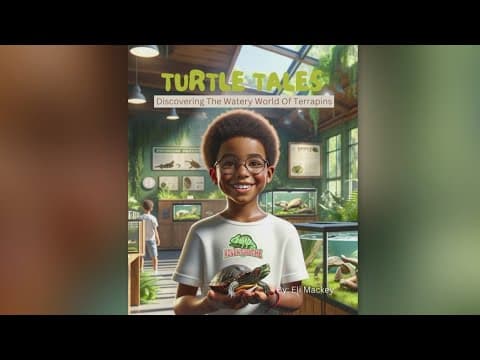 12-year-old becomes author all about turtles | The Night Cap
