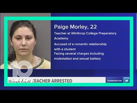 Riverview teacher arrested, accused of romantic relationship with student