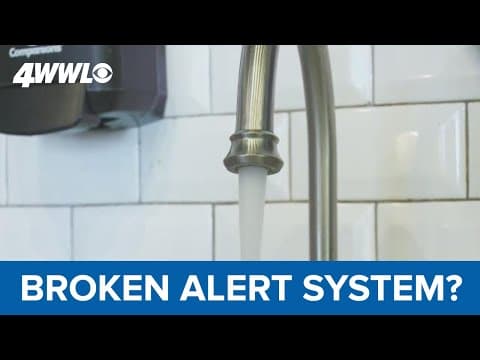 Why did some Jefferson Parish residents not receive an alert on the boil advisory?
