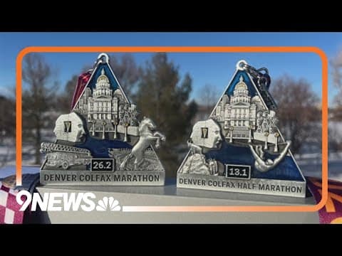 2025 Denver Colfax Marathon medals revealed