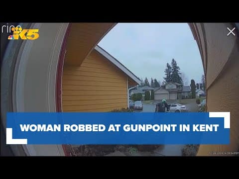 Woman robbed at gunpoint in Kent, police investigation underway