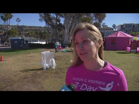 A sea of pink in San Diego | Susan G. Komen 3-day kicks off for a 60-mile walk along the coast