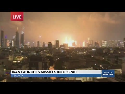 Iranian missile strikes continue in Israel