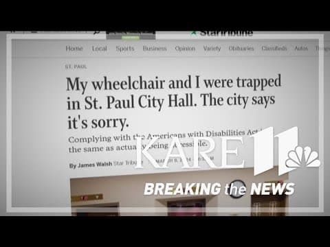 Compliant vs accessible: A reporter’s story about St. Paul City Hall