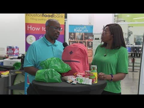 KHOU 11's Backpack Buddy campaign with Houston Food Bank begins