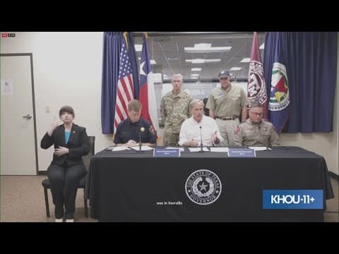 Gov. Abbott shares latest on flood recovery in central Texas | Sunday afternoon news conference