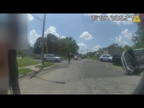 New video shows Columbus police response to crash involving stolen Kia