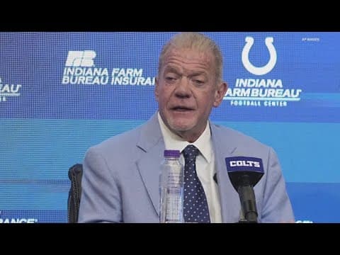 Colts owner Jim Irsay hospitalized after medical emergency