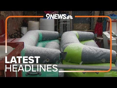 Latest Headlines | Snowstorm may delay rafting season start in Idaho Springs
