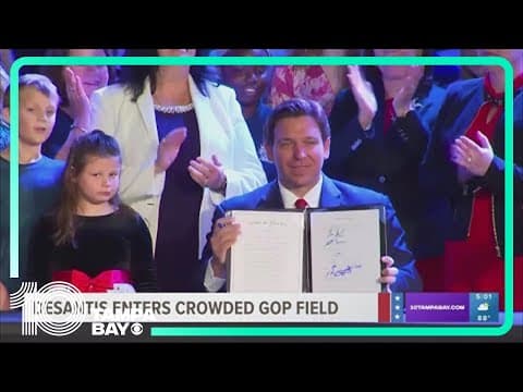 Ron DeSantis enters 2024 presidental race