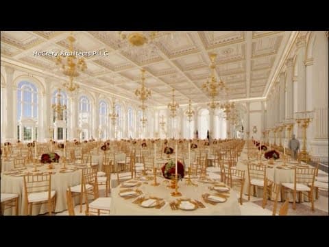 New White House ballroom renderings released